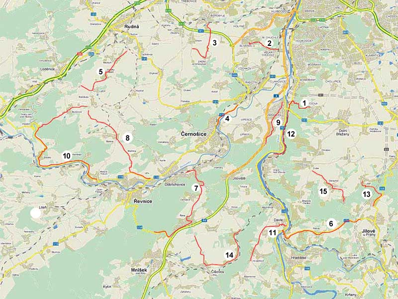 mapa TT2007