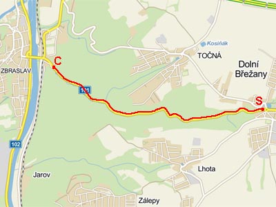 Detailn mapa - klikni zde