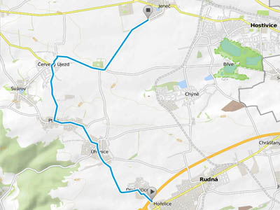 Detailn� mapa - klikni zde